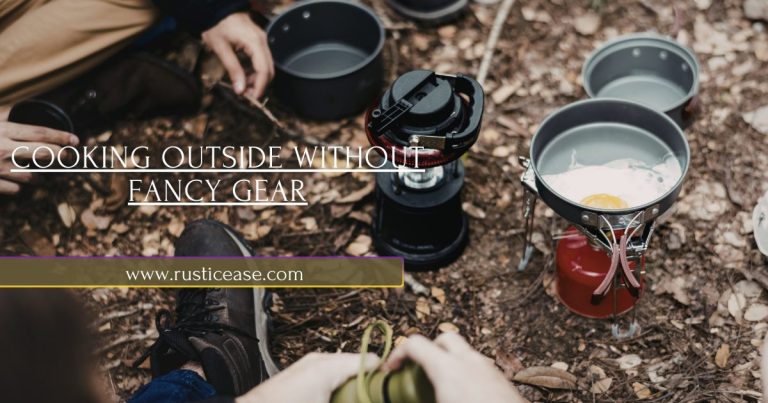 My Guide to Cooking Outside Without Fancy Gear